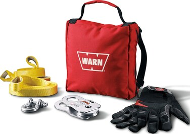 WARN 88915 LightDuty Winch Accessory Kit Black