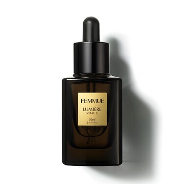 FEMMUE Lumiere Vital C Face Serum 101 oz  AntiAging Serum With Hyaluronic Acid  Vitamin C  Korean Skincare