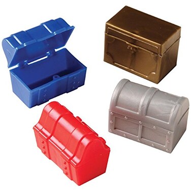 US Toy 1284 Asst Treasure Chests