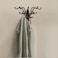 Creative CoOp Antique Cast Iron Wall Hooks in Rust Finish
