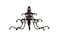 Creative CoOp Antique Cast Iron Wall Hooks in Rust Finish