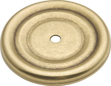 Hickory Hardware P252LP Manor House Backplate 1 Count Pack of 1 Lancaster Hand Polished