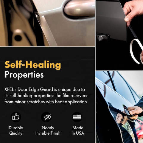 XPEL Door Edge Guard Protection Film Roll 38 x 100  Car or Truck Doors Protective Barrier Against Minor Scratches Paint Chips Door Edge Impact and Dings  Prevents Damage and Possible Rust