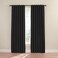 ECLIPSE Fresno Modern Blackout Thermal Rod Pocket Window Curtain for Bedroom 1 Panel 52 x 95 Black