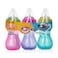 Nuby NoSpill Soft Straw Easy Grip Sippy Cup for Girls  3Pack 10 Oz  12 Months