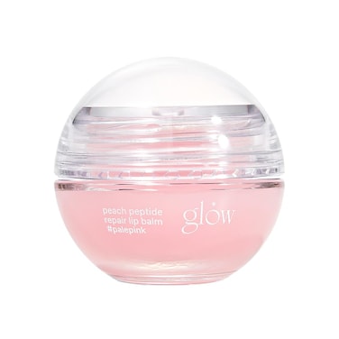 glow peach peptide repair lip balm palepink  CrueltyFree  Artificial FragranceFree Essential OilFree Nourish  Moisturize Lips with Peach Flavored Lip Balm 03 oz