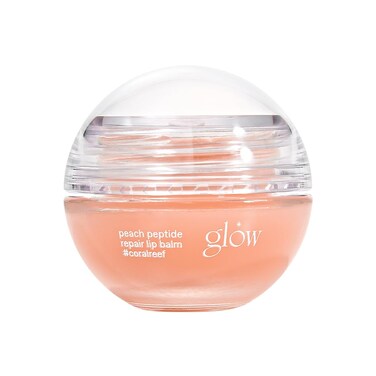 glow peach peptide repair lip balm coralreef  CrueltyFree  Artificial FragranceFree Essential OilFree Nourish  Moisturize Lips with Peach Flavored Lip Balm 03 oz