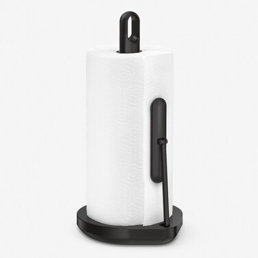 simplehuman Tension Arm Paper Towel Holder Black Stainless Steel