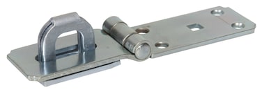 Hardware Essentials 851415 Fixed Staple Safety Hasp Zinc 714