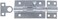 The Hillman Group 851000 5Inch Extra Heavy Gate Barrel Bolt Zinc Plated
