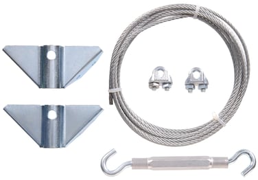 Hardware Essentials 851362 AntiSag Gate Kit Hardware Kit Steel Zinc Plated 7ft Interior and Exterior