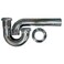 LASCO 033431 17Gauge Plumbers Grade P Trap 1 12Inch Chrome Plated Brass