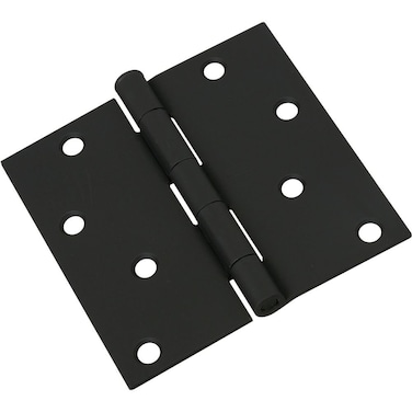 National Hardware N241208 V512 Door Hinge in Black
