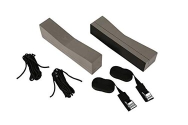 Attwood 114387 Universal RackFree CarTop Kayak Carrier Kit with Supporting Foam Blocks