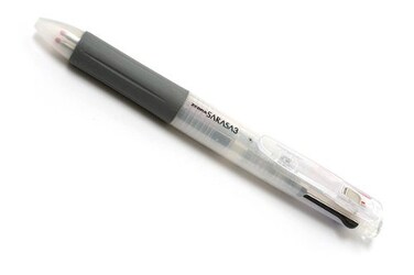 Zebra Sarasa 3 Color Gel Ink Multi Pen  05 mm  White Body by Zebra Technologies