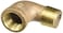 Anderson Metals 3811608A 38116 Red Brass Pipe Fitting 90 Degree Street Elbow 12 Female x 12 Male