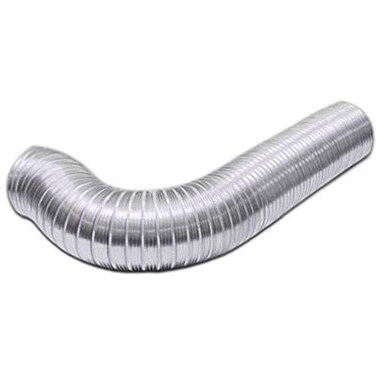 Lambro Silver 8 6inch Diameter Flexible SemiRigid Aluminum Duct 306