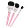 Bdellium Tools Professional Makeup Brush  Double Dome Blender 3pc Brush Set