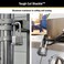 Master Lock M1XDLH Magnum Heavy Duty Padlock with Key 1 Pack Silver