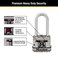 Master Lock M1XDLH Magnum Heavy Duty Padlock with Key 1 Pack Silver