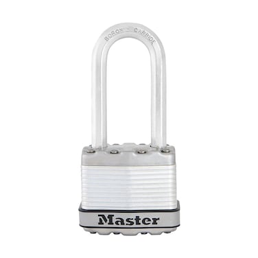 Master Lock M1XDLH Magnum Heavy Duty Padlock with Key 1 Pack Silver