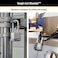 Master Lock M1XTRILH Magnum Heavy Duty Padlock with Key 3 Pack KeyedAlikeSilver