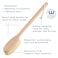 REDECKER Tampico Fiber Bath Brush with Oiled Beechwood Handle 1958Inches  Bath Brush Long Handle for Shower  Body Brush with Natural Horse Hair Made in Germany