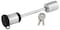 Master Lock 1471DAT Trailer Coupler Latch Lock 312 Long Shackle x 932 Diameter Pin Silver Fits UFP and surge brake couplers