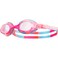TYR Youth Tie Dye Swimple Goggles PinkWhite One Size Age 310