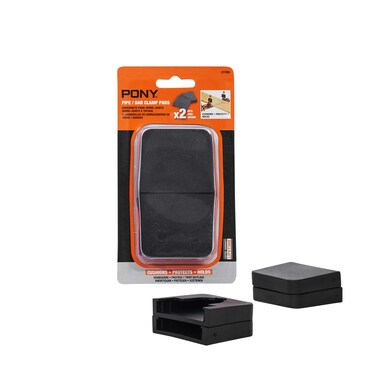 Pony Jorgensen 7456 Cushion Clamp Pads 4Pack Black