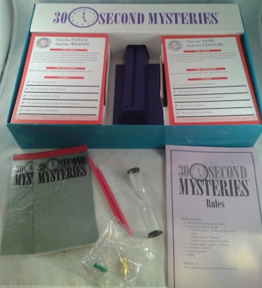 University Games 30 Second Mysteries Board Game