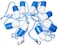 Blue Torrent BS 26786 Safety Rope Line Kit for Swimming Pools