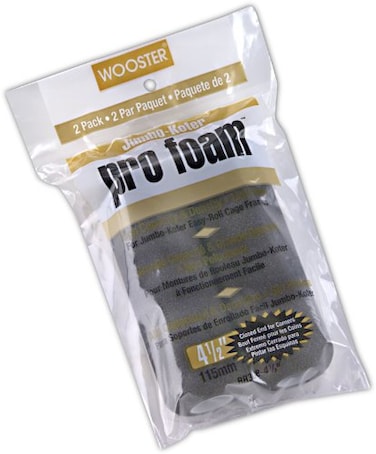 Wooster 4 12Inch RR3084 12 JumboKoter Pro Foam 2Pack Paint Rollers