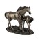 Veronese Design Majestic Mare and Foal Wild Horses Bronze Finish Statue  Exquisite Detail  ColdCast Resin  7 Inches Long  Perfect Home Decor for Horse Enthusiasts