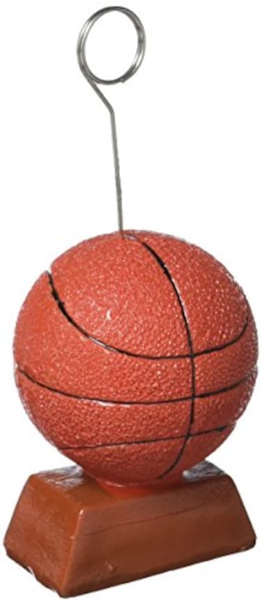 Basketball PhotoBalloon Holder Party Accessory 1 count