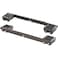 SoftTouch 18 14 to 28 Expandable HeavyDuty Appliance Rollers 3000lb Load Capacity Brown 1 Pack