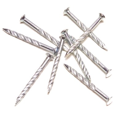 MD Building Products 21501 114Inch Screw Nails for Carpet Metal 12 Per Pack
