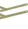 National N242230 912 Brass Table Leg Brace Pack of 2