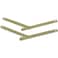 National N242230 912 Brass Table Leg Brace Pack of 2