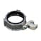 Sigma Engineered Solutions ProConnex 43386 Rigid Insulated Metallic Grounding Bushing with Layin Lug 2Inch Conduit Fitting 1Pack Gray