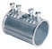 Sigma Engineered Solutions ProConnex 55245M EMT Set Screw Coupling 2Inch 1Pack Gray