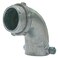 Sigma Engineered Solutions 44047 Sigma Electric ProConnex 44047M EMT 90Degree Set Screw Connector 12Inch 2Pack Silver