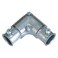 Sigma Engineered Solutions ProConnex 44592 EMT Inside Corner Pull Elbow 34Inch Conduit Fitting 2Pack Silver 2