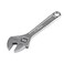 Olympia Tools 6 Adjustable Wrench Heavy Duty Drop Forged Steel Chrome Plated Precision Machined Jaws Rust Resistant