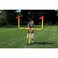 Franklin Sports Youth Football GoalPost Set  Kids Football Goal Post with Mini Football  Fun Football Goal for All Ages  Easy Assembly  Adjustable Height  Weighted Base