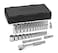 GEARWRENCH 30 Pc 38 Drive 12 Pt Mechanics Tool Set Standard  Deep SAE  80568