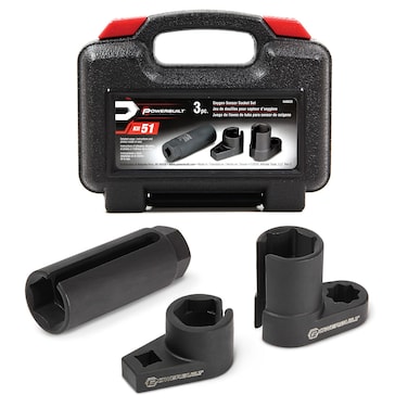 Alltrade 648625 Oxygen Sensor Socket Set Black