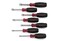 GEARWRENCH 7 Pc Hollow Shaft Cushion Grip Nutdriver Set SAE  82765