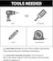 Viper by GLD Products Dartboard Mounting Hardware Kit Silver