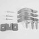 Viper by GLD Products Dartboard Mounting Hardware Kit Silver